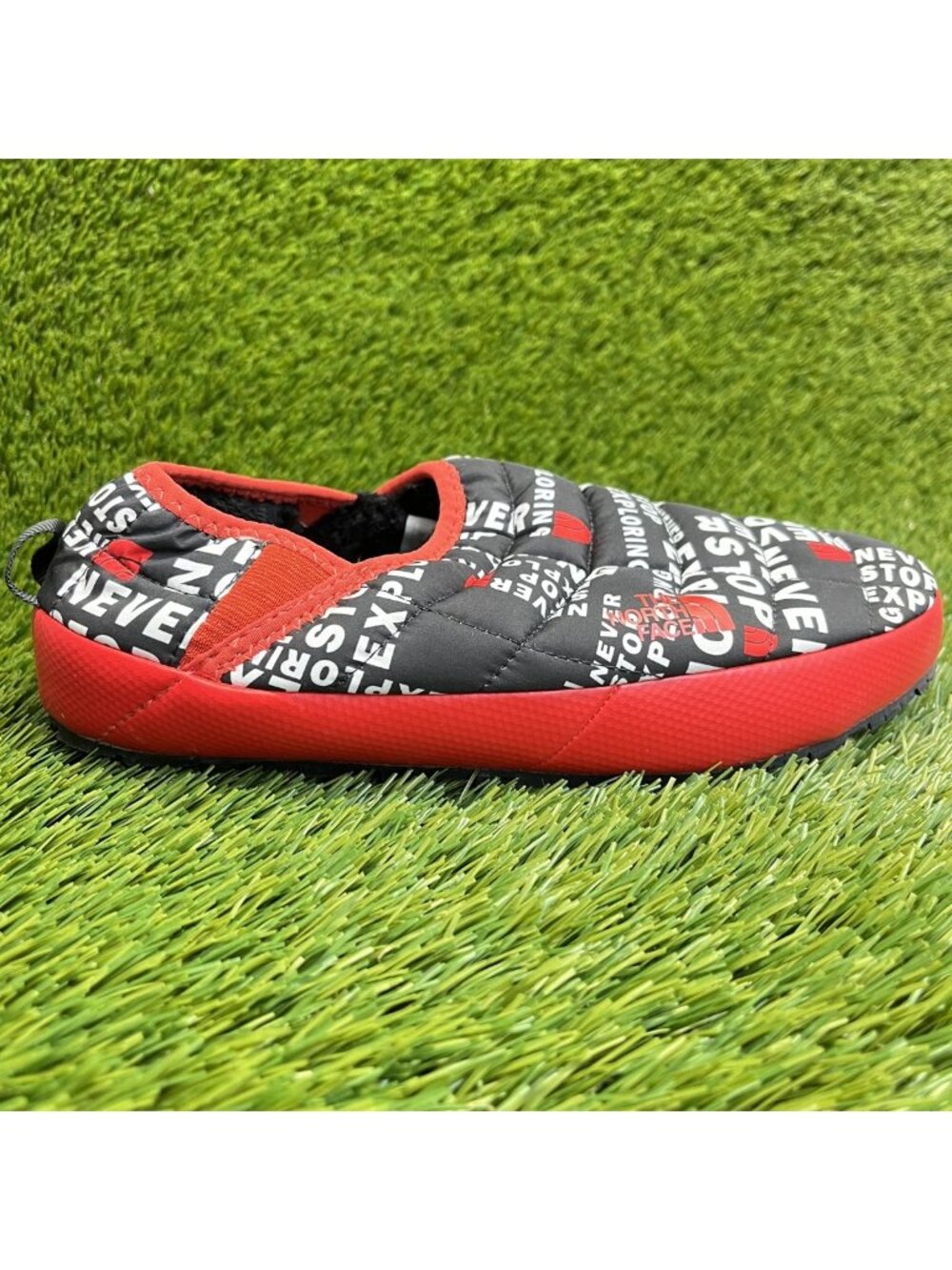 The North Face ThermoBall Traction V Mule Mens Size 7 Black Casual Slip On Shoes